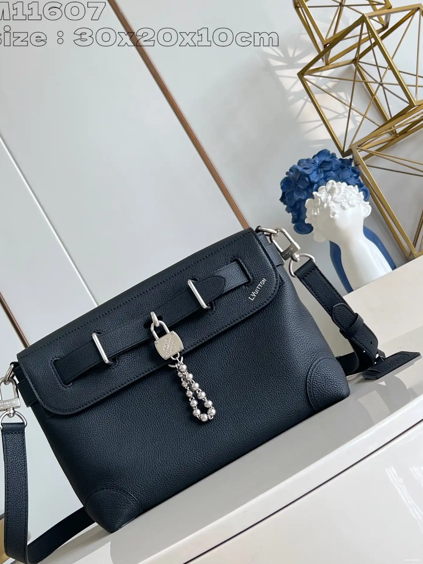 LOUIS Crossbody-30*20*10CM Steamer VUITTON 0415